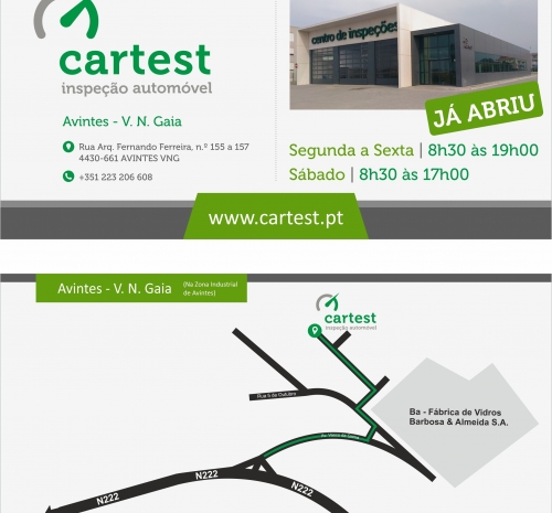 Abertura Cartest Avintes